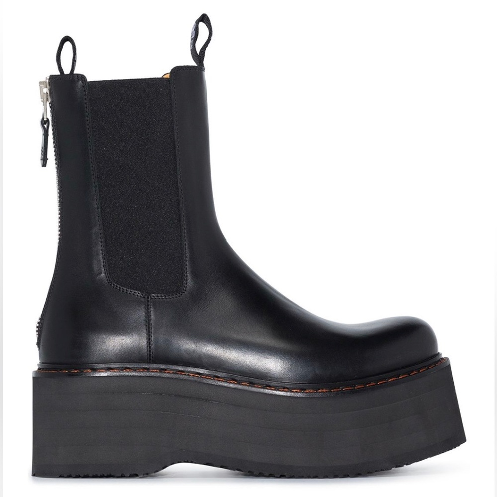 R13 Double Stack Chelsea Boot women size eu 38